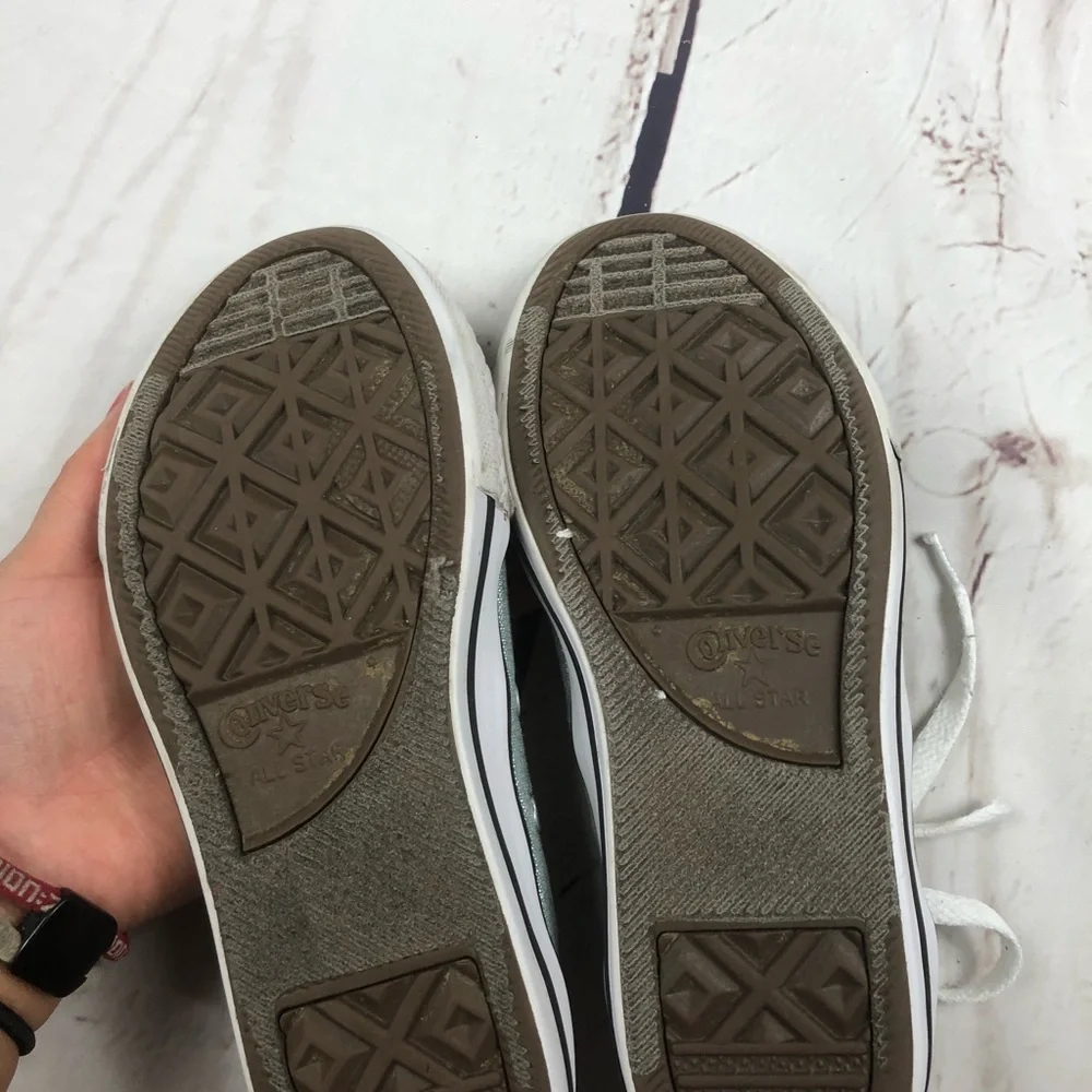 Converse Kids‎ Silver Shoes